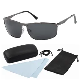 Polar Fashion HP03 C5 Szare Polaryzacyjne Okulary Przeciwsłoneczne