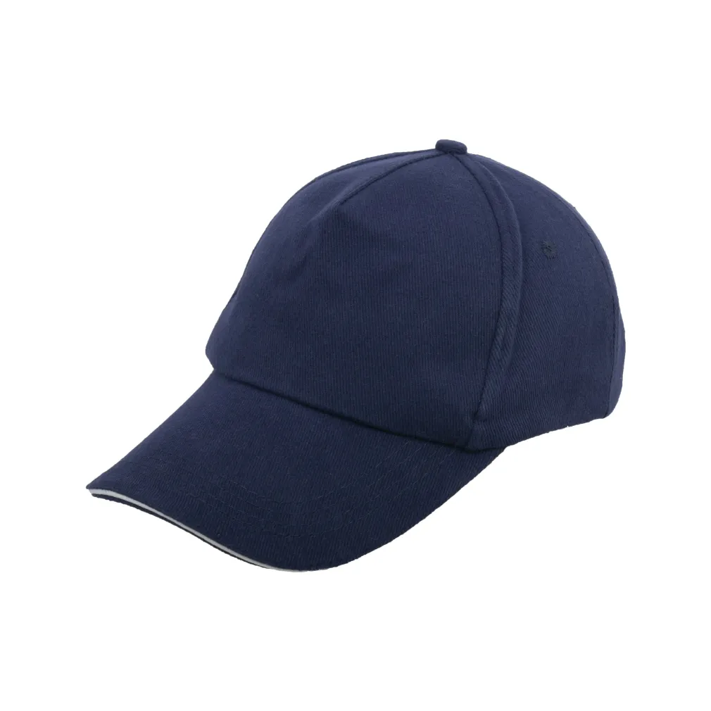 K183E Navy Cotton Baseball Cap