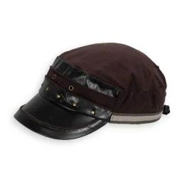 K39D Brown Patrol Cap Cotton