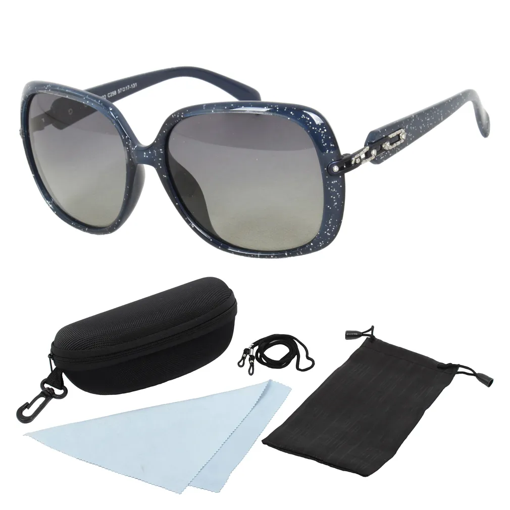 Polar Fashion 10822 C258 Blue Polarized Sunglasses