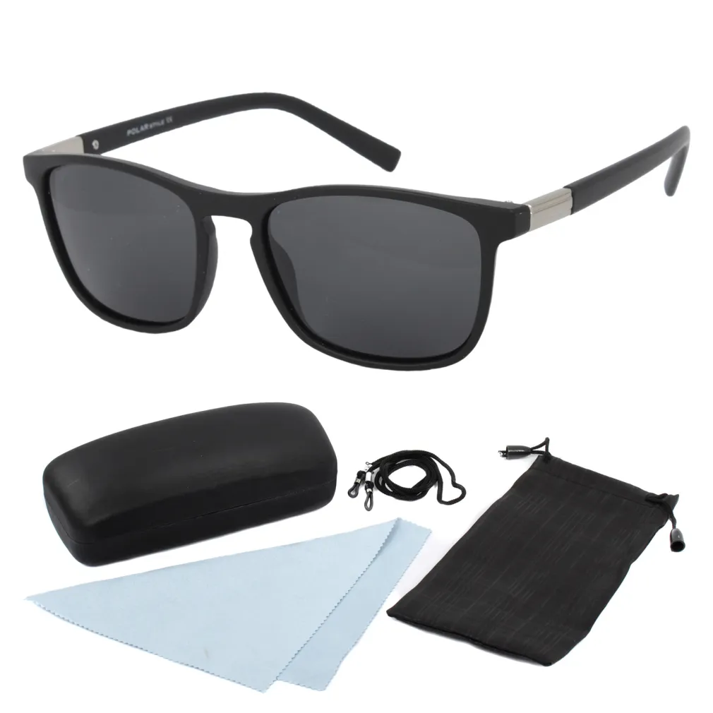 Polar Style P6094 Polaryzacyjne okulary przeciwsłoneczne czarne