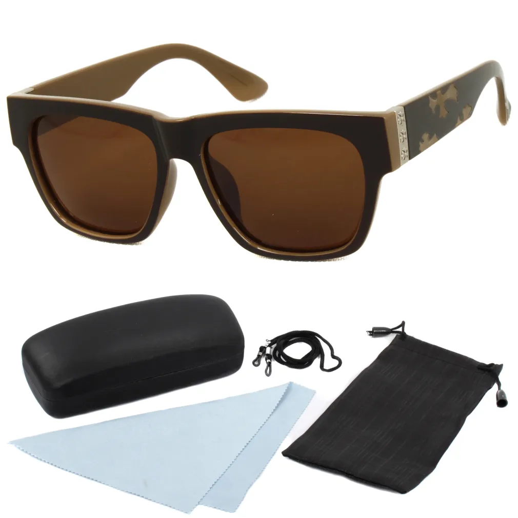 Polar Fashion K7040 C4 Brown Polarized Sunglasses