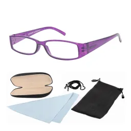 Corrective Frame Lookers M150G Purple Reading Glasses