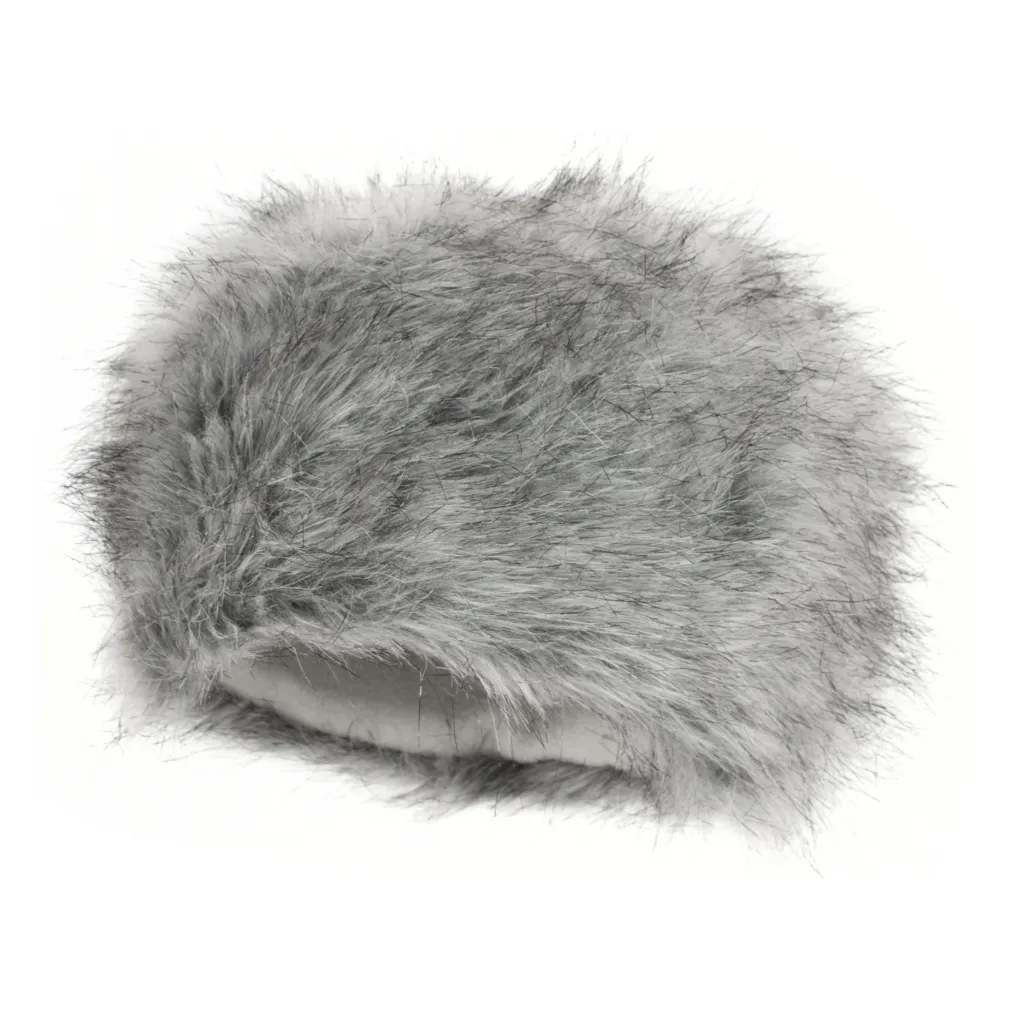 W410H Winter Hat Women'S A Warm Fur Toque.