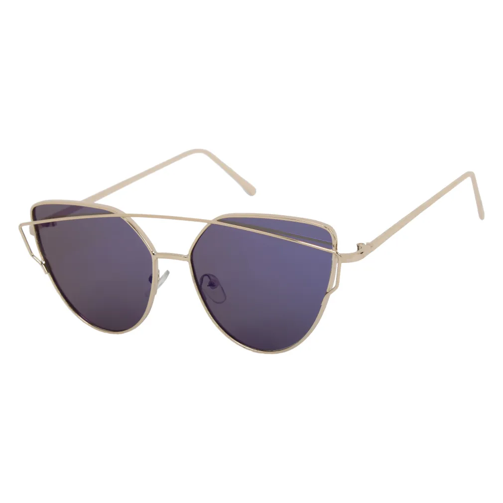 Haker H566B Blue Women'S Sunglasses Cat'S Eyes