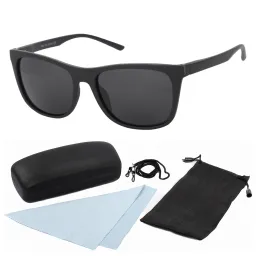 Polar Fashion HP36 C1 Black Mat Grey Polarized Sunglasses