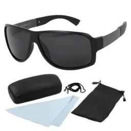 Polar Fashion F6102 C1 Black Mat Polarized Sunglasses