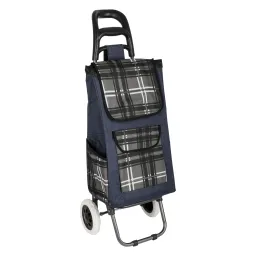 Shopping Bag On Wheels WZ367AC Two-Wheel Cart For Shopping Or Beach