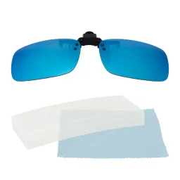 Prescription Glasses Overlay NP18G Blue Polarized Sun Overlay