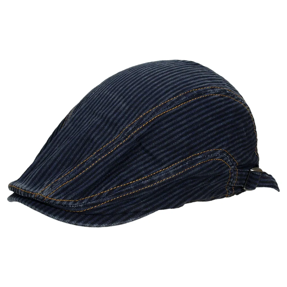 K61C Navy Men'S Cotton Cap