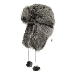 W123T Fur Eared Winter Badger Hat