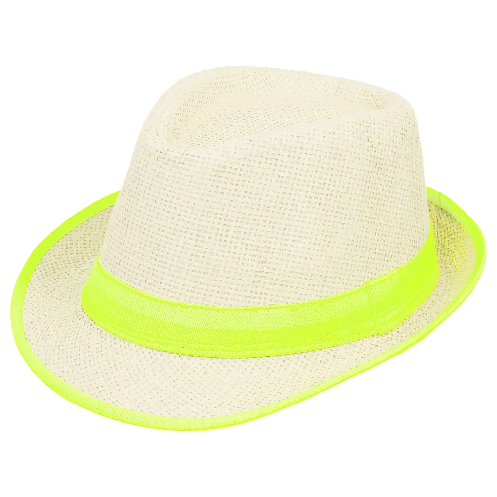 R131 Classic Hat With Lime Band