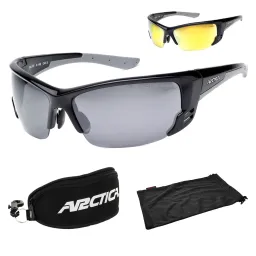 Arctica S198 Black- Grey Enlite Sunglasses Accessories