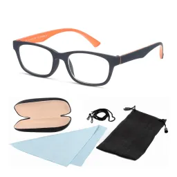 Corrective Frame Lookers M150D Orange Reading Glasses