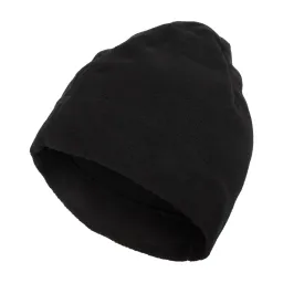 W444Ac Black Winter Fleece Hat.