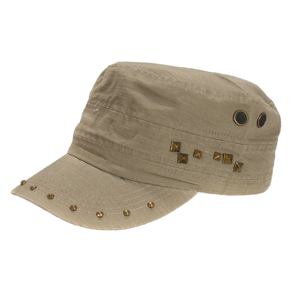 K18C Beige Patrol Cap Cotton