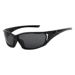 Haker H529A Czarne Sportowe okulary przeciwsłoneczne