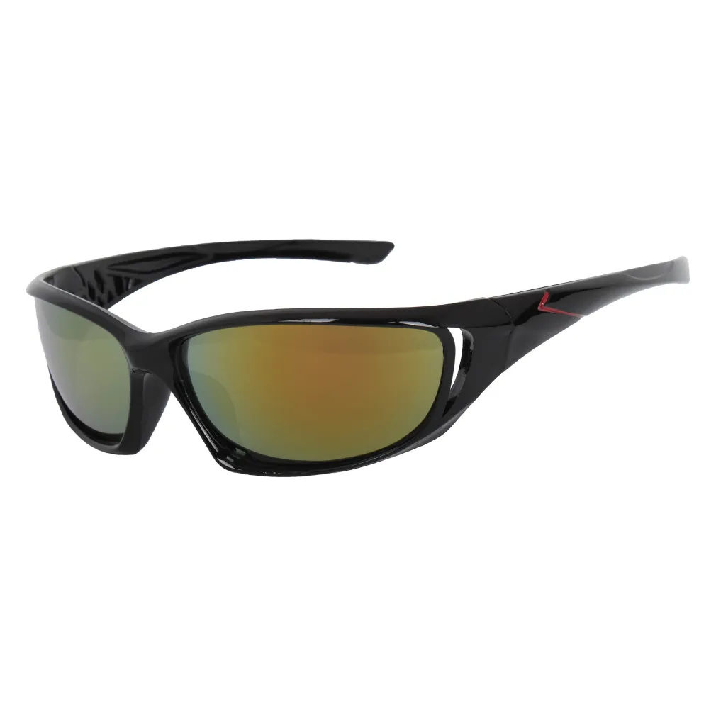 Haker H529C Złote Sportowe okulary przeciwsłoneczne