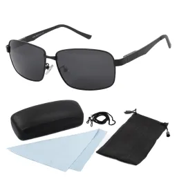 Polar Fashion P1039 C1 Black Polarized Sunglasses