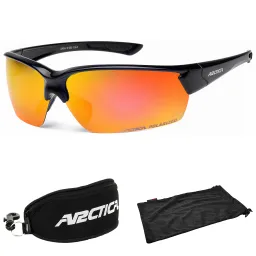 Arctica S200 Black-Red Dash Sunglasses Accessories