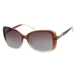 Haker HP510C Brown Transparent Polarized Sunglasses