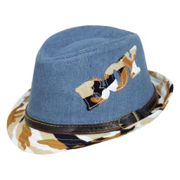 R184B Classic Hat Trilby Children'S Boy With A Belt