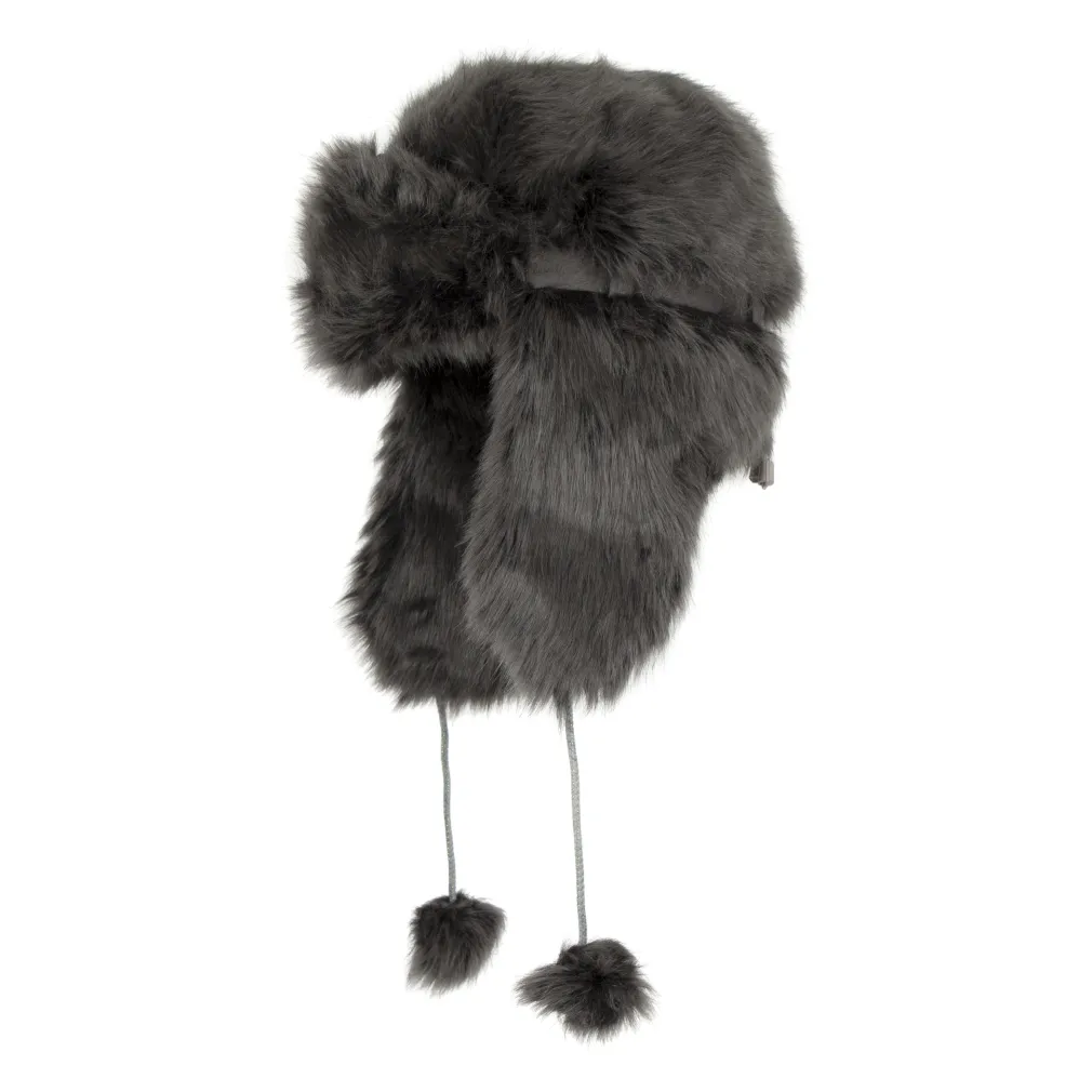 W123L Fur Eared Winter Badger Hat