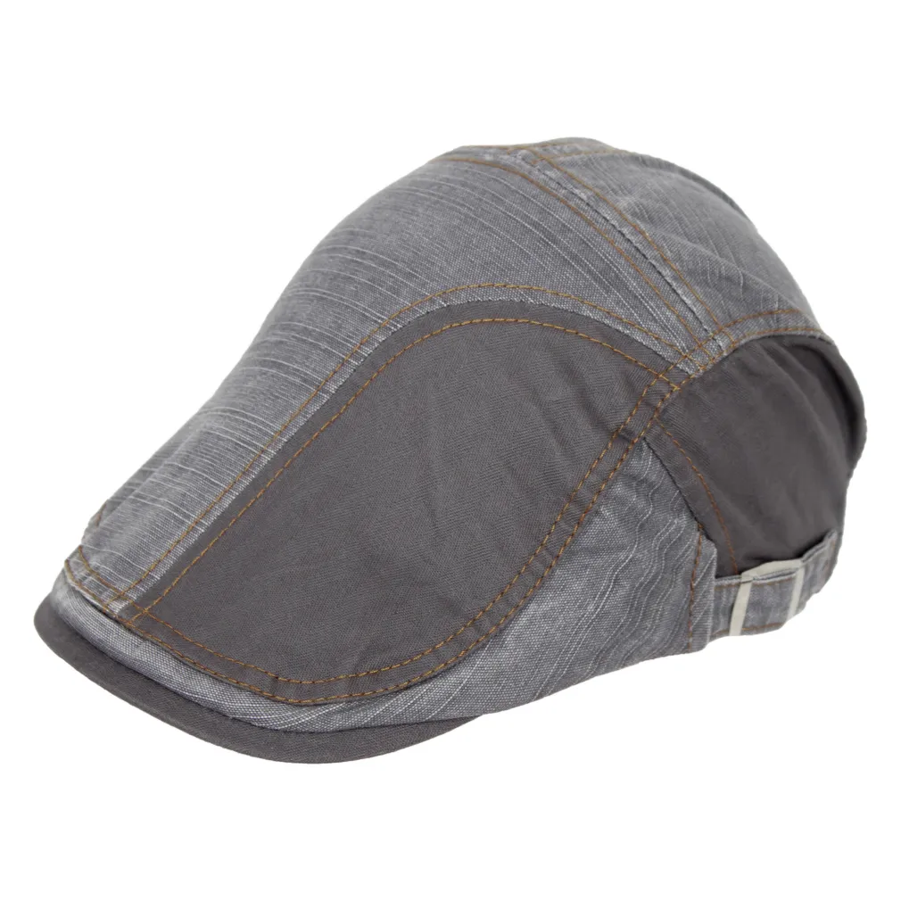 K222D Cap Men'S Flat Cap Cotton