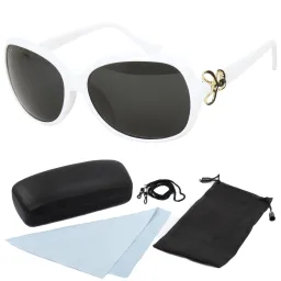 Polar Fashion 068 C4 White Polarized Sunglasses