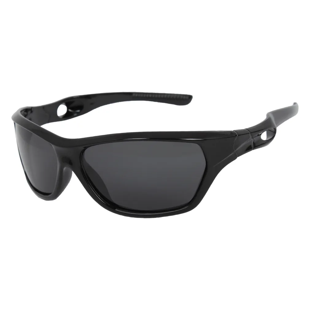 Haker H524A Black Sport Sunglasses