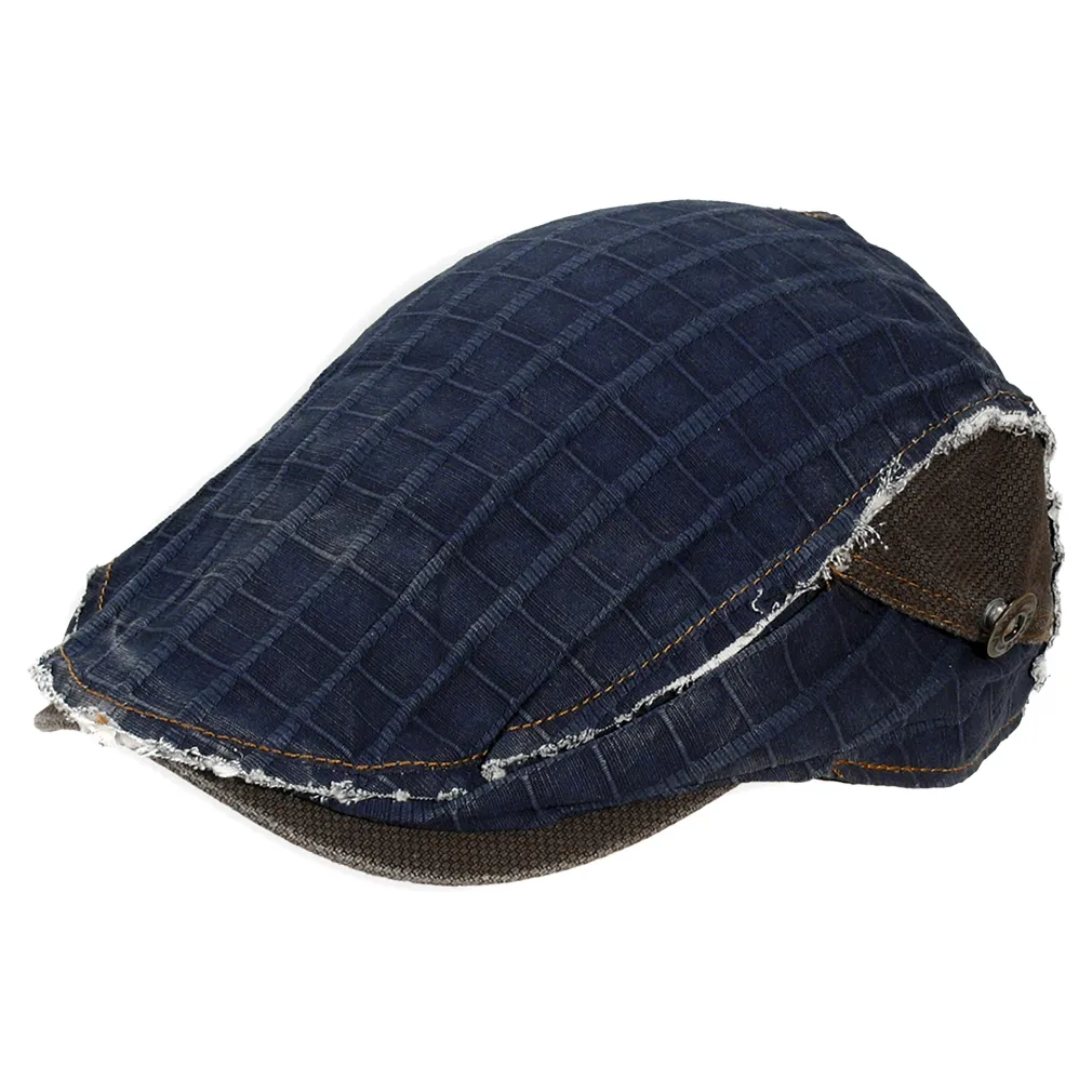 K64C Navy Men'S Cotton Cap – Sklepmatrix