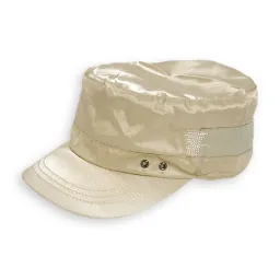 K48C Beige Patrol Cap Cotton