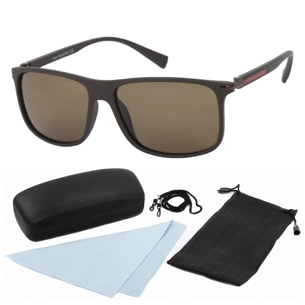 Polar Fashion HP39 C2 Brown Polarized Sunglasses