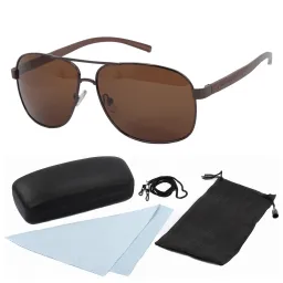 Polar Fashion HP08 C2 Brown Polarized Sunglasses