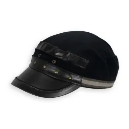 K39E Black Patrol Cap Cotton