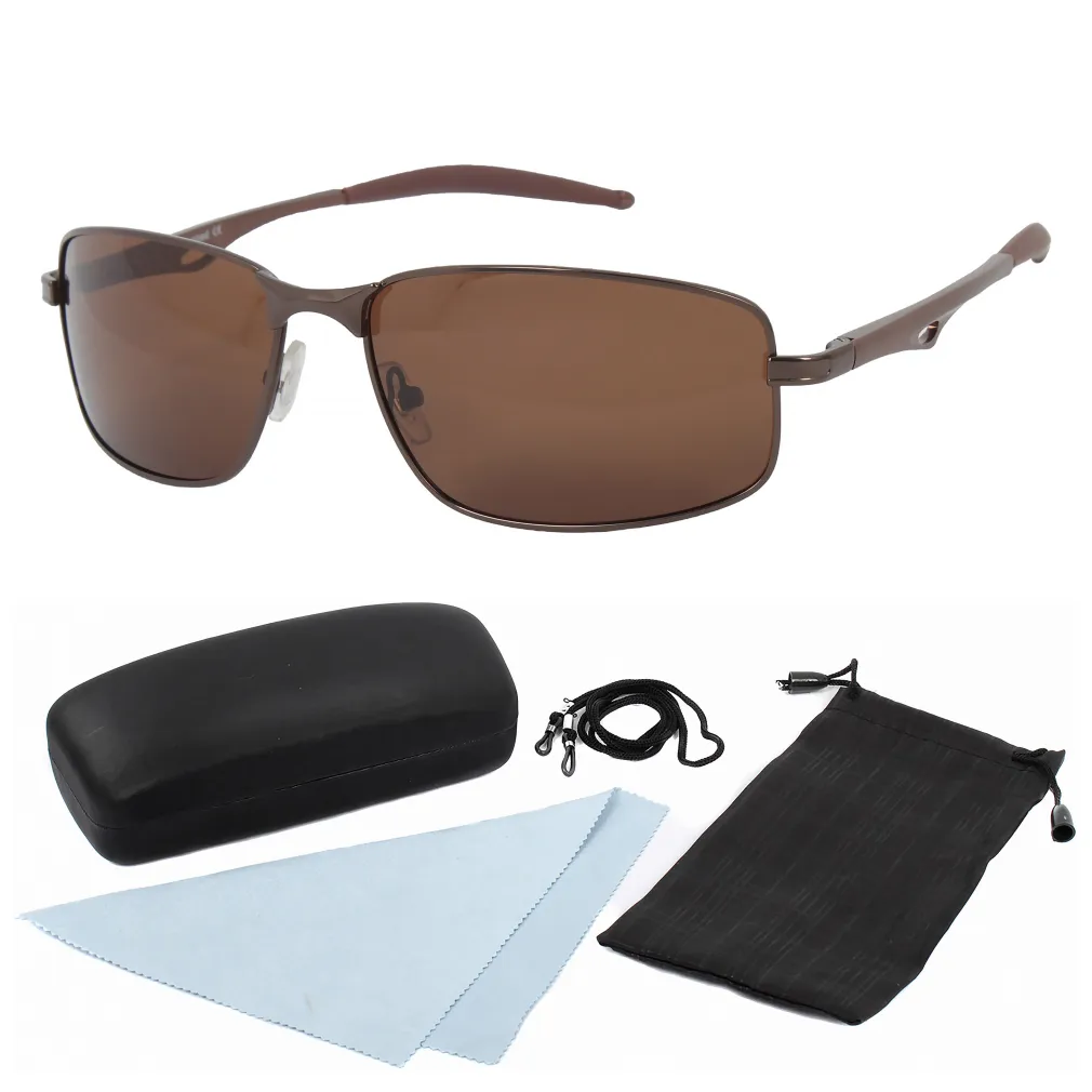 Polar Fashion HP14 C2 Brown Polarized Sunglasses