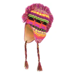 W266B Warm Knitted Hat Mohawk