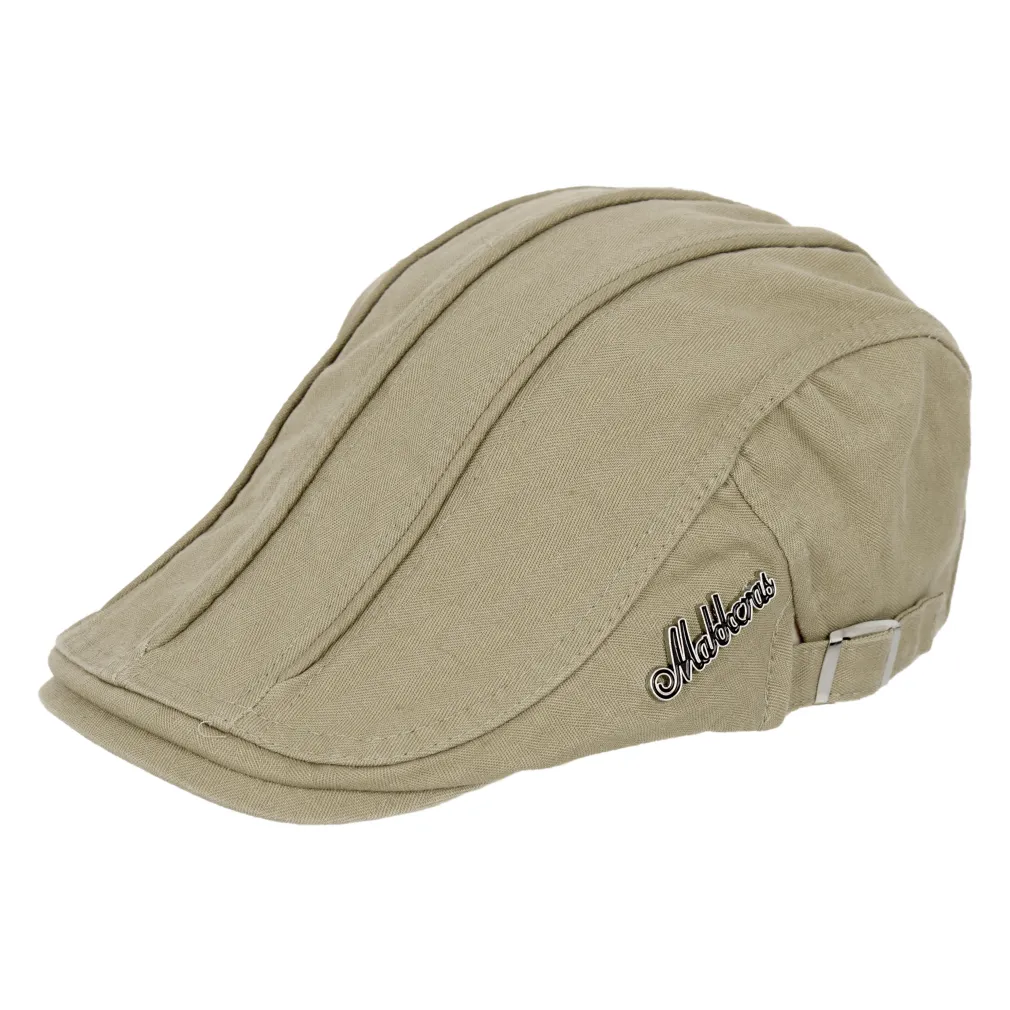 K218A Beige Men'S Cotton Cap