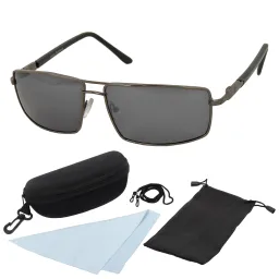 Haker P3309 Dark Grey Polarized Glasses