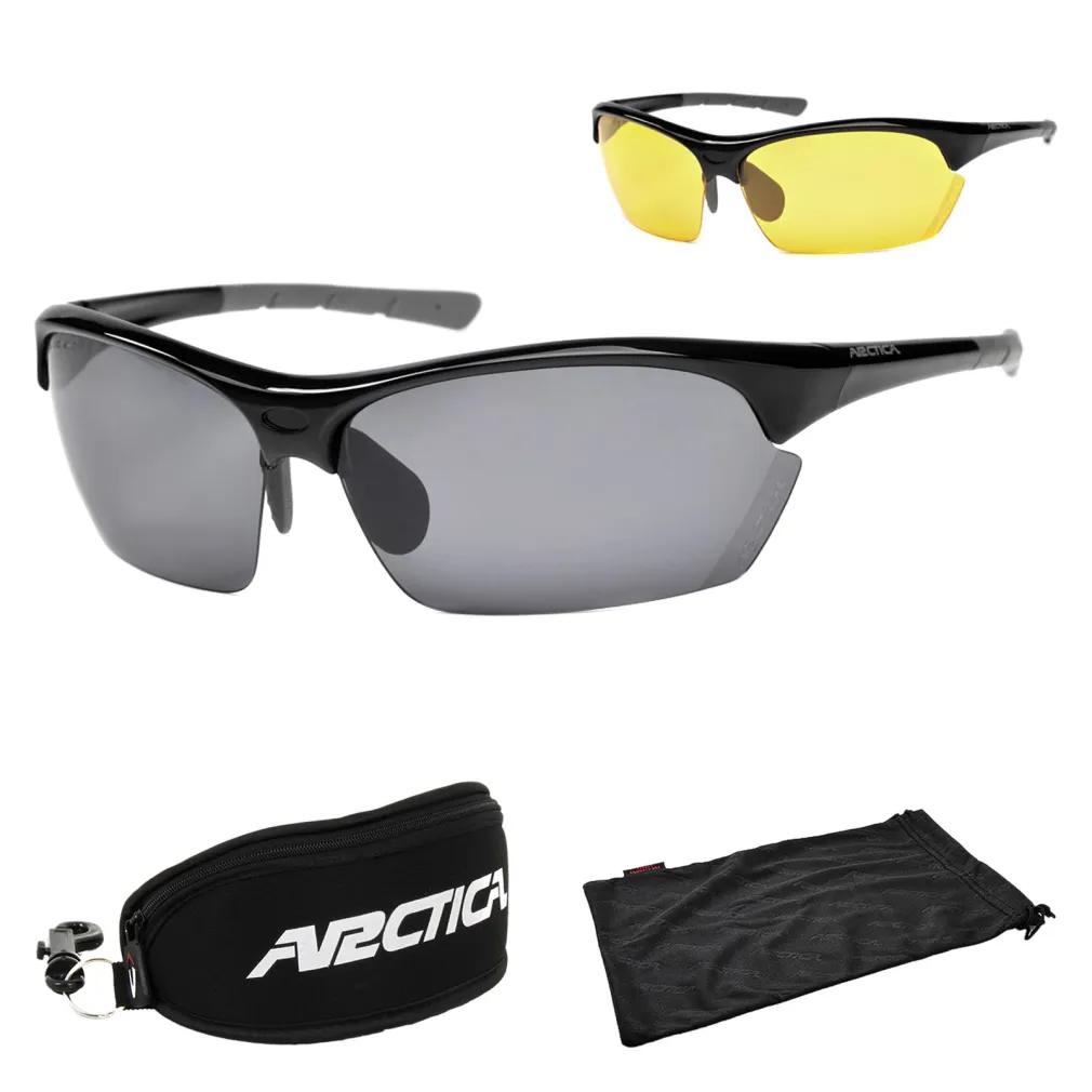 Arctica S312 With Interchangeable Lenses Zoom Sunglasses Accessories