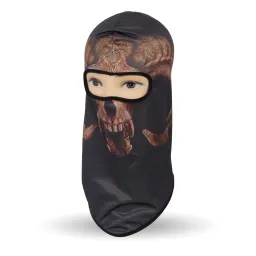 Balaclava B14F With Prints For Karting Motorcycle Snowboard Skiing Quad Paintball