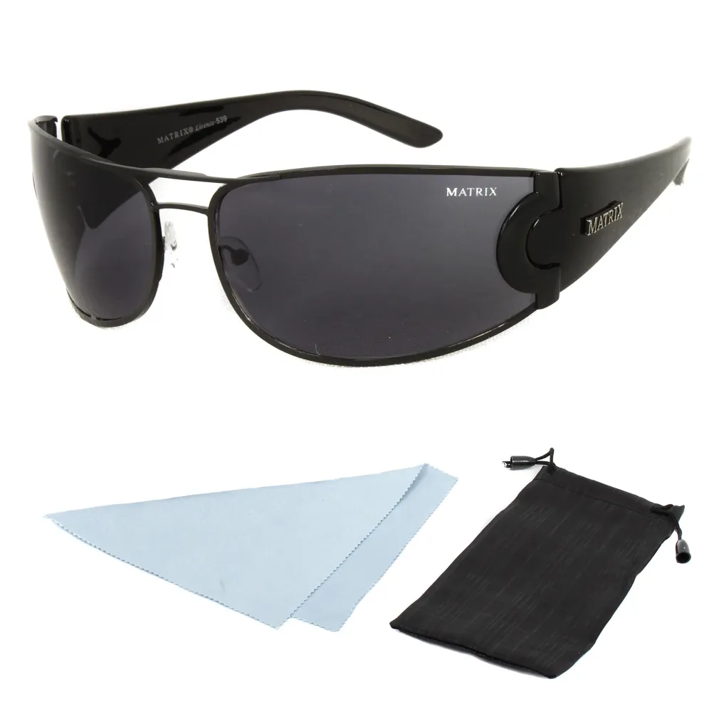 Matrix M539A Black Sunglasses