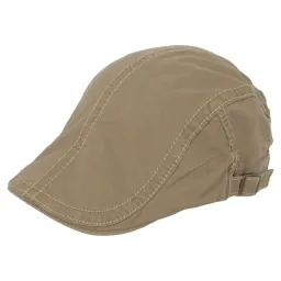 K149A Beige Men'S Cotton Cap