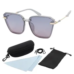 Polar Fashion P8308 P3 Szare Polaryzacyjne Okulary Przeciwsłoneczne