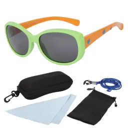 S828 C7 Green Orange Flexible Sunglasses Children'S Polarized