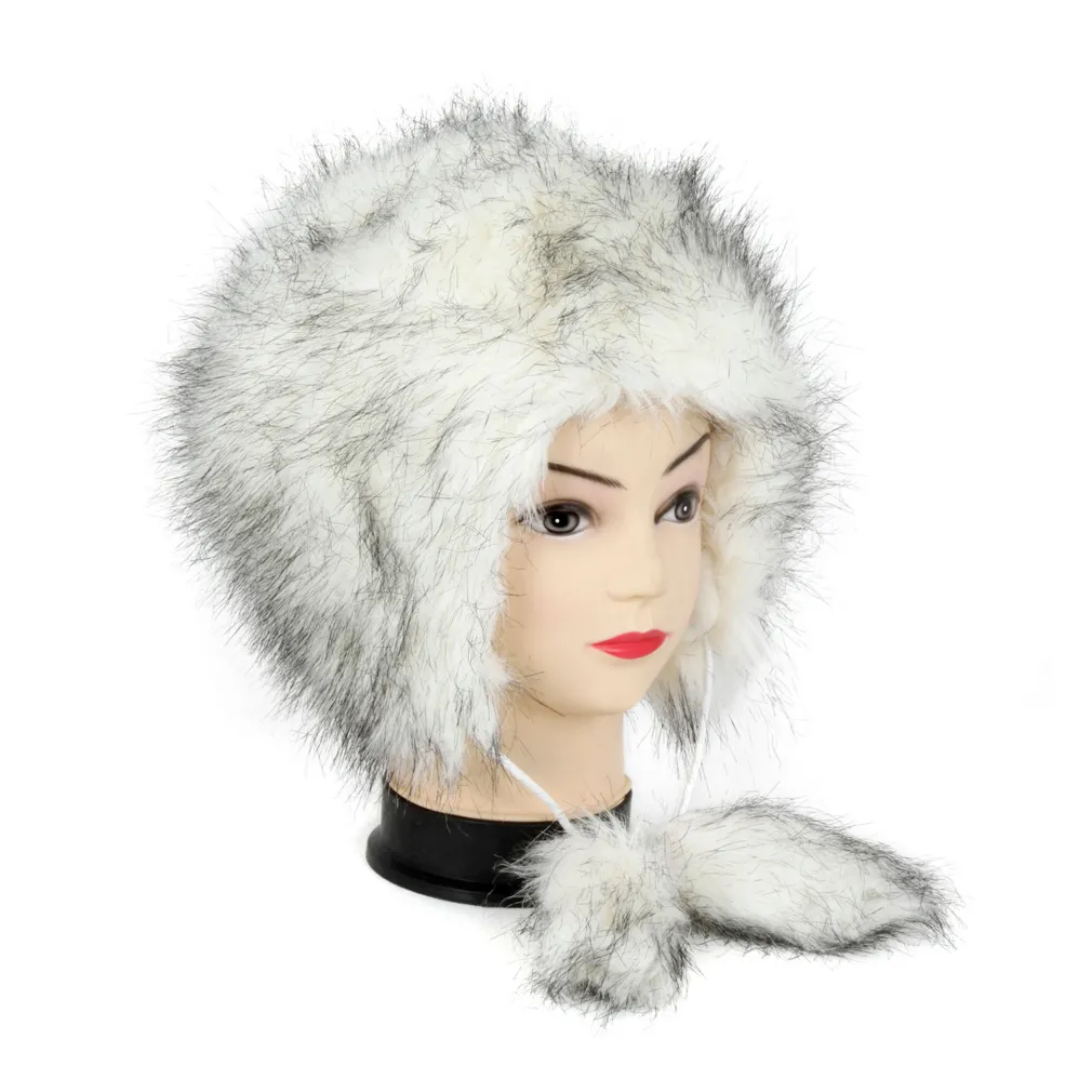 W135L Warm Winter Fur Toque Insulated With Fleece