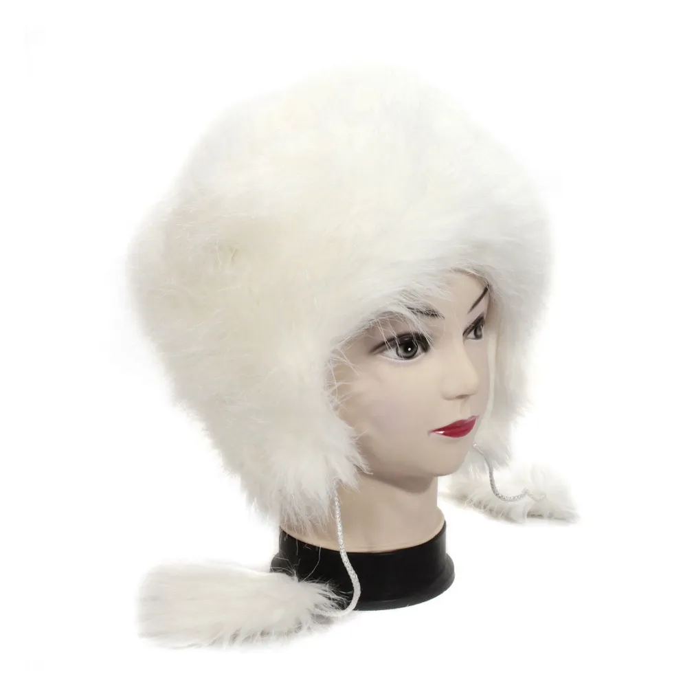 W135C Warm Winter Fur Toque Insulated With Fleece