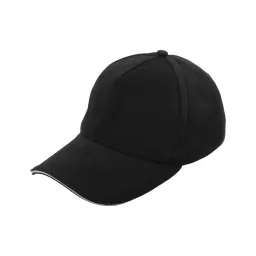 K183F Black Cotton Baseball Cap