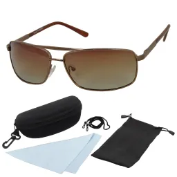 Haker MA1336 Brown Polarized Glasses