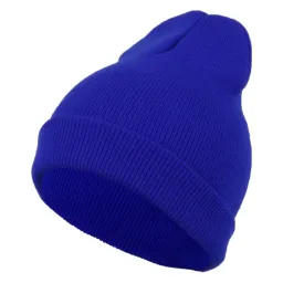 W267D Blue Winter Hat Knitted